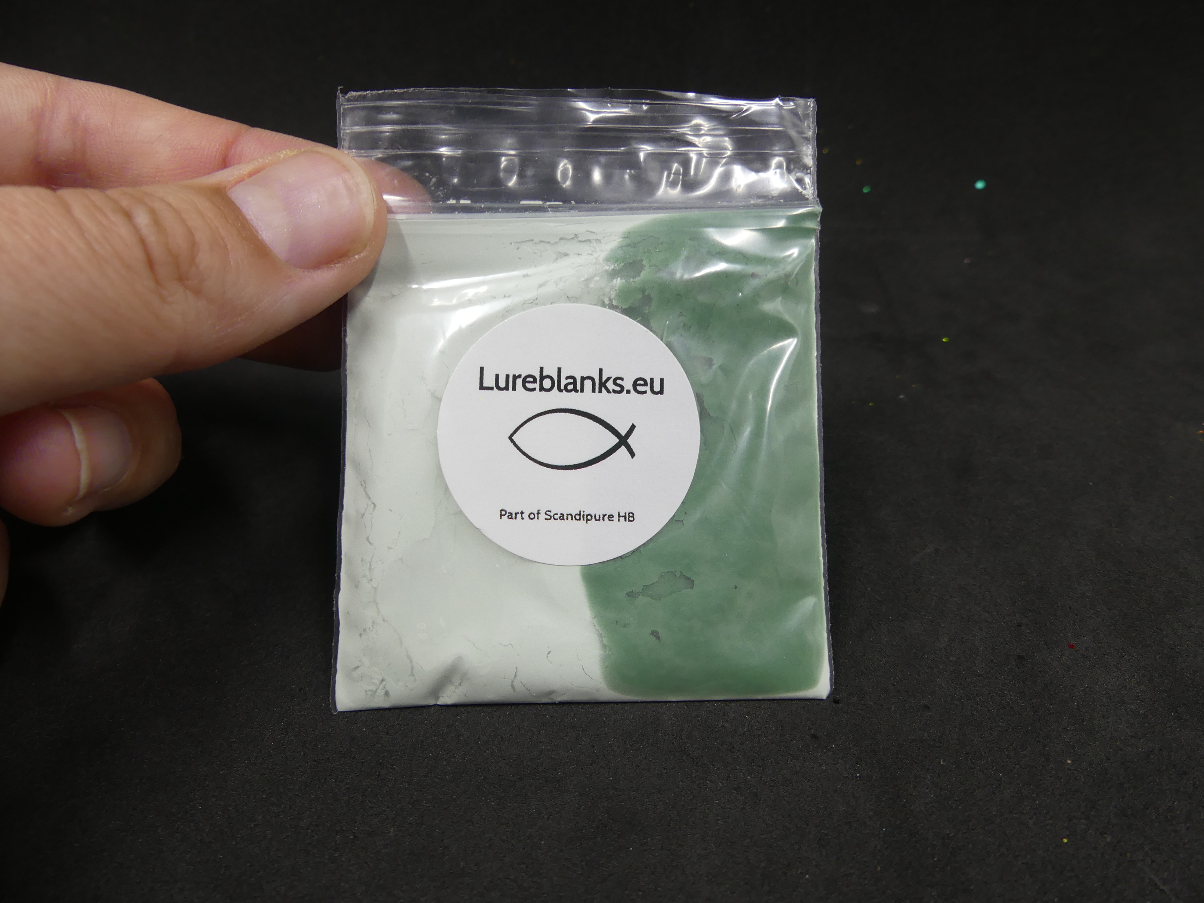 Mutant colourshift pigment - White/Dark green- 5 gram