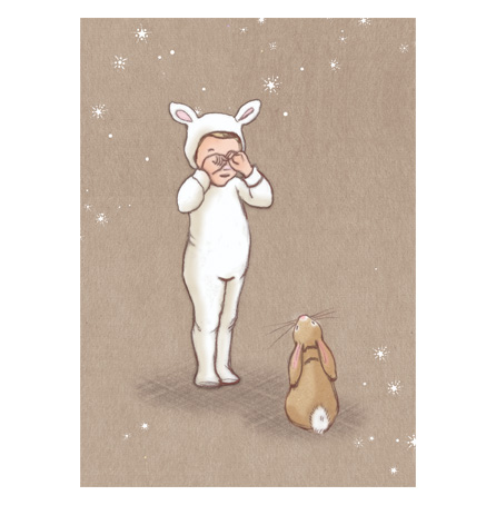 Little Lamb, Belle & Boo Postcard, Vykort från Belle & Boo