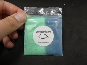 Mutant colourshift pigment - Light green/Dark blue -5 gr