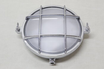 Gallerlampa rund krom 16 cm
