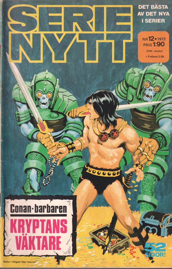 Serie-nytt nr 12 1972 Begagnad