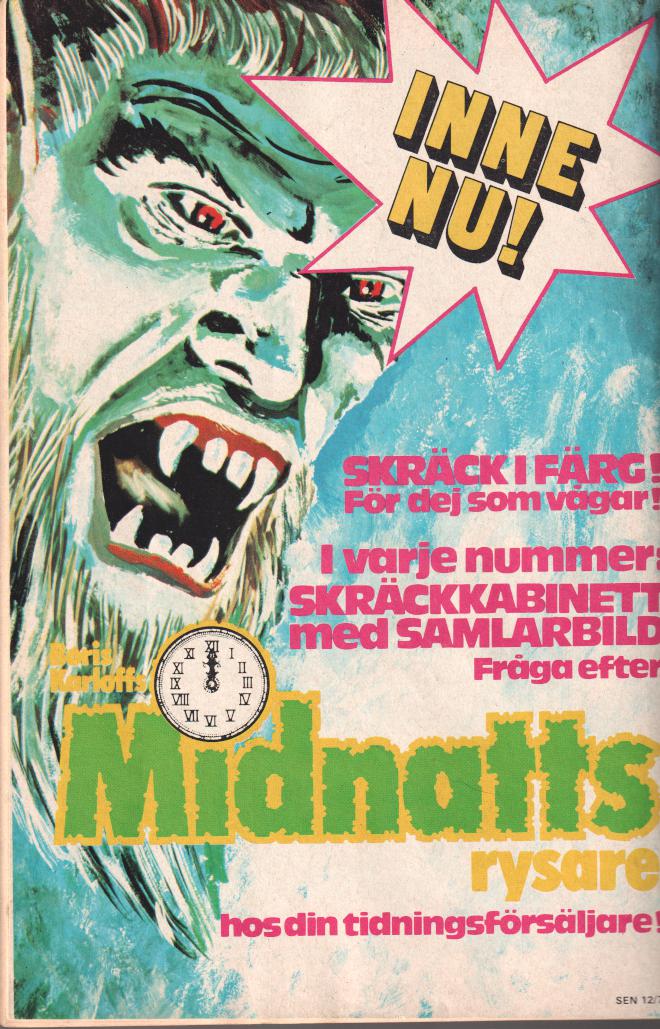 Serie-nytt nr 12 1972 Begagnad - 2