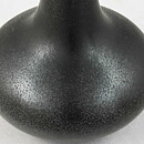 Ingrid Atterberg (Sintergods 1957) Black Vase with Swelling Base 11 cm