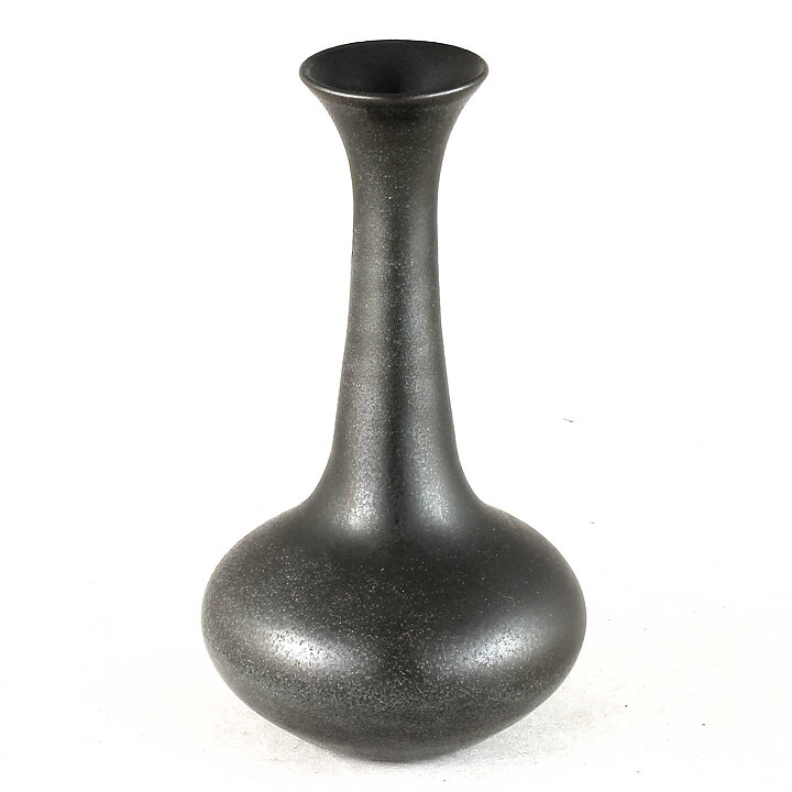 イングリッド・アッターボリ　Sintergodsシリーズ   ブラックのベース Vase 1957年