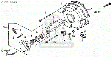 Repsats slavcylinder koppling Honda GL1200-VF1000 75057 - 2