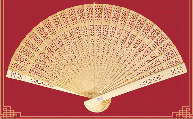 Fan Wood - Patterned - 2
