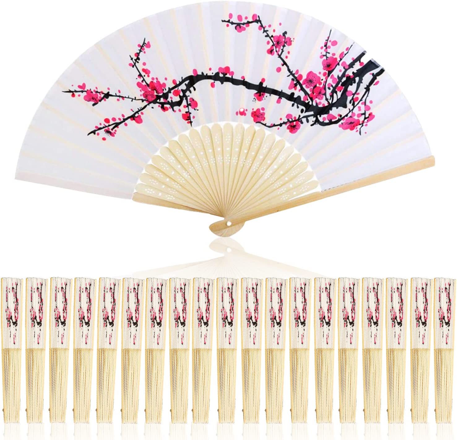 Fan Silk - Cherry Blossoms - 5
