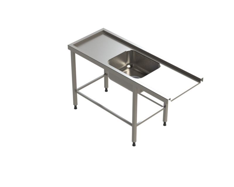 Molins Inmatningsbänk med DE-52 600mm djup - 4