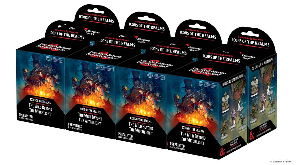 D&D Icons of the Realms: The Wild Beyond the Witchlight 8 Ct. Booster Brick (Set 20)