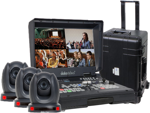 DataVideo BDL-1601 with HS-1600T and PTC-140T & Ptz Camera streaming Kit
