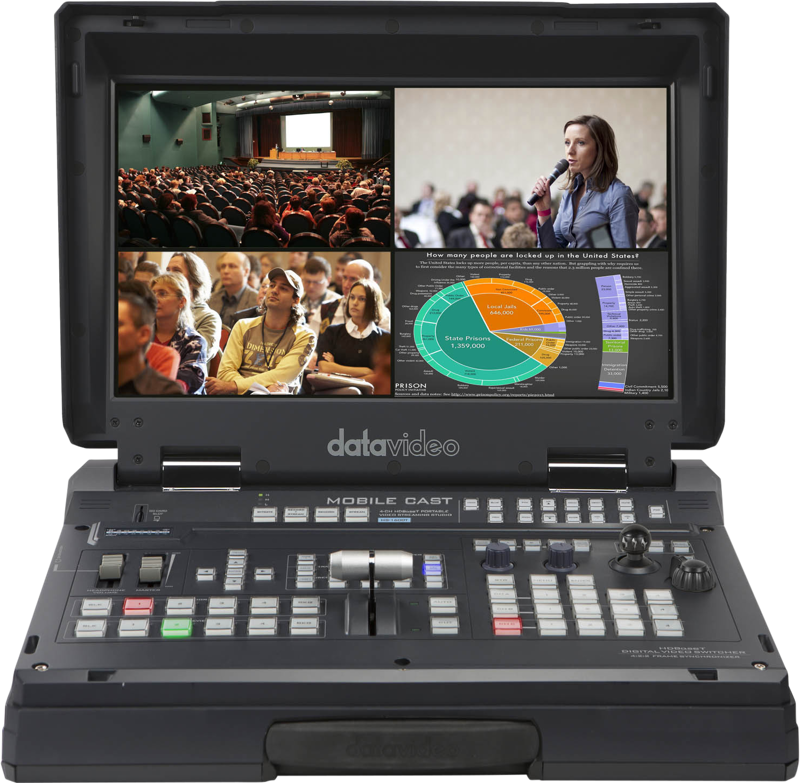 DataVideo BDL-1601 with HS-1600T and PTC-140T & Ptz Camera streaming Kit - 2