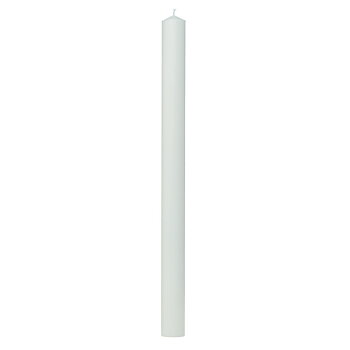 Altarljus 60x800 mm med borrat hål 25x140mm