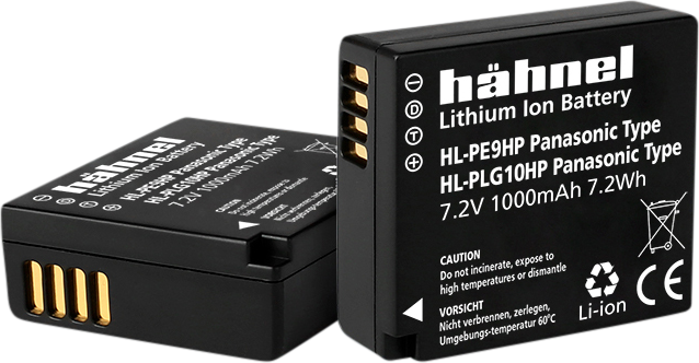 Ersättning DMW-BLE9 BATTERI Hähnel