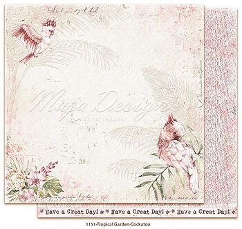Tropical Garden 1151 - Cockatoo