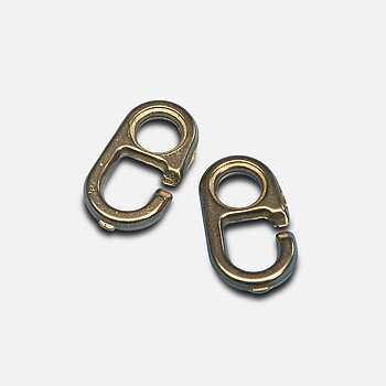 Mässingsclips 2-pack, 34 mm