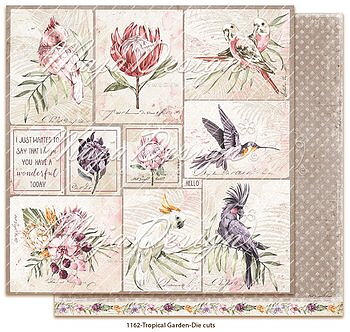 Tropical Garden  1162 - Die cuts