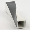 アーサー・パーシー スタイリッシュな黒と白の花瓶  Vase  (21cm)  1954年