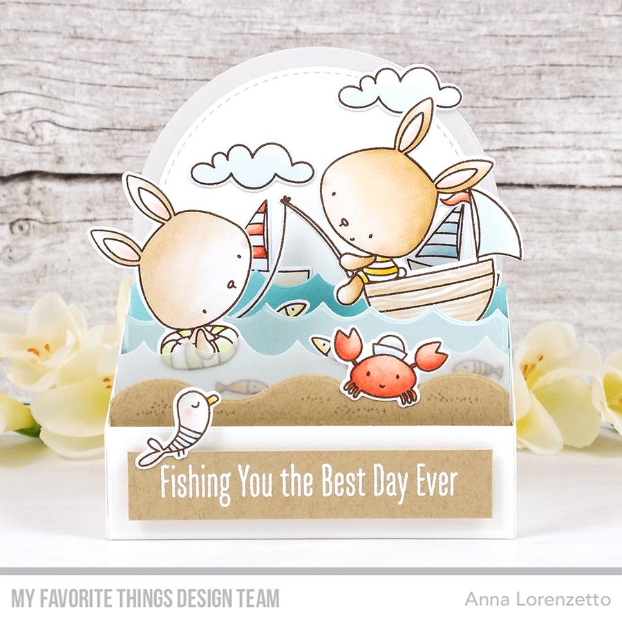 My Favorite Things -You Keep Me Afloat STAMP & DIE SET - 6