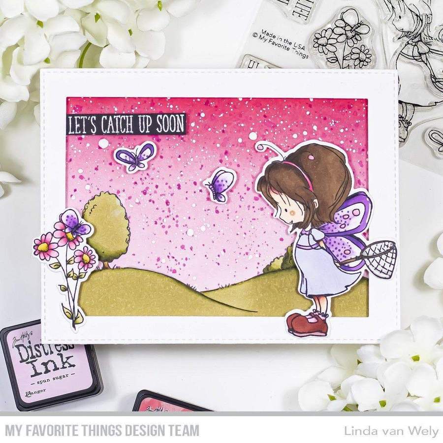 My Favorite Things -TI Flutterby Friends STAMP & DIE SET  - 4