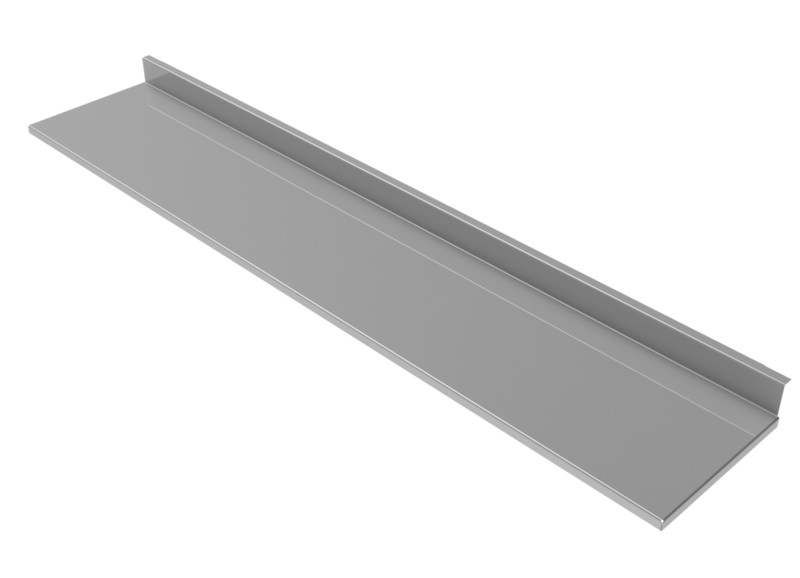 Molins Rostfri brickbana i plåt 300mm djup