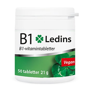 Vitamin B1 100 milligram från Ledins 50 tabletter