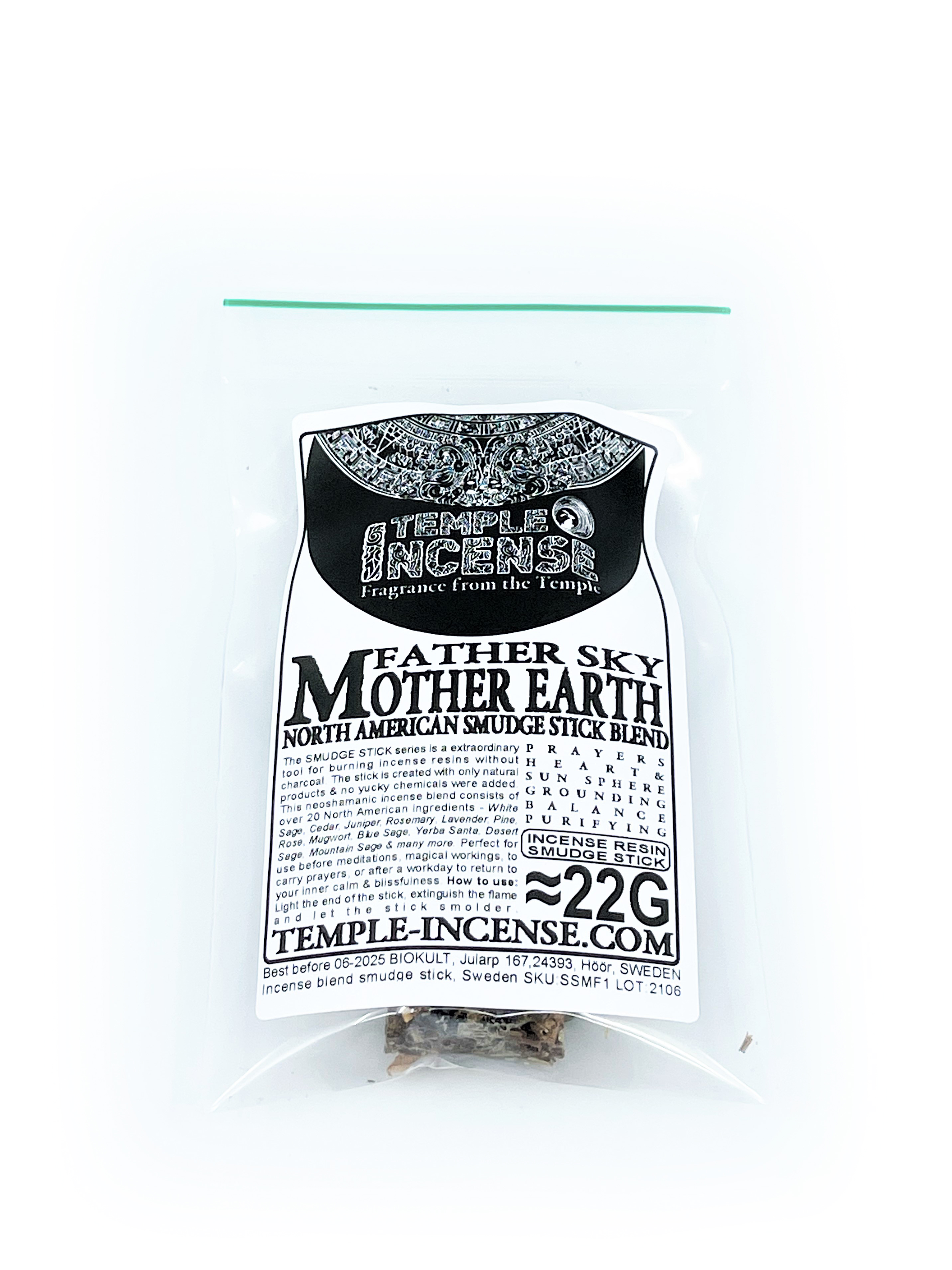 Mother Earth Father Sky - SMUDGE STICK - 10