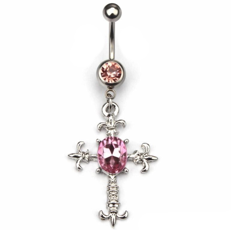 Navelpiercing kors