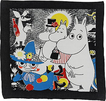 Mumin Bandana - Number one - Svart