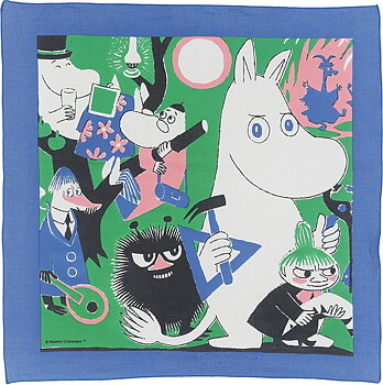 Mumin Bandana - Number Three - Blå