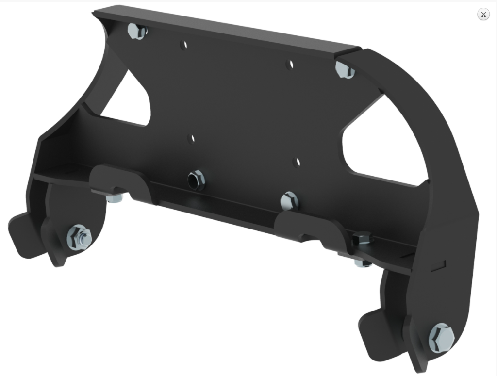 CF Moto CFORCE 550 / CFORCE 800 (X8) incl front winch mounting