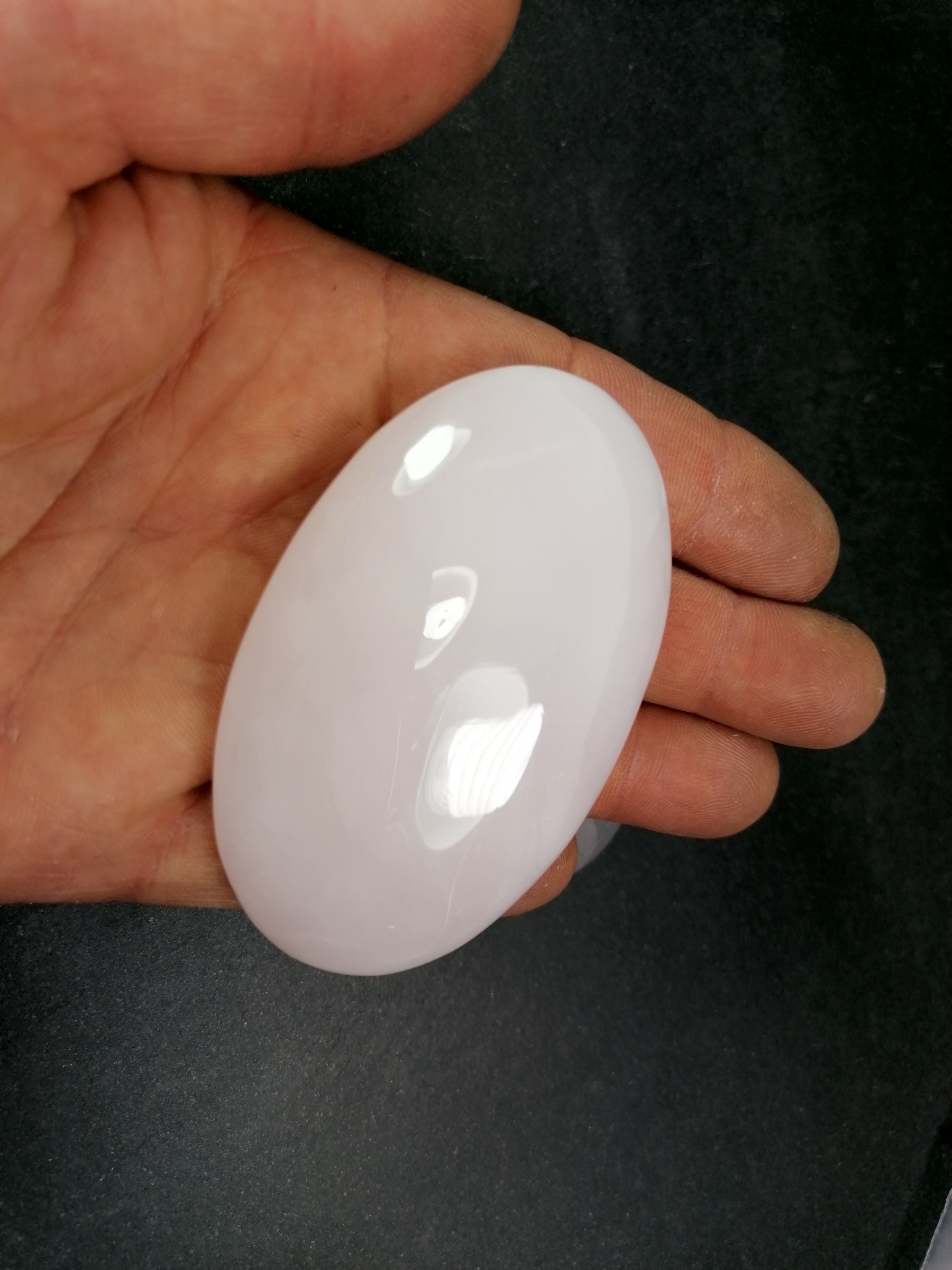 Pebbles "No Worry Stone" - Mangankalcit (Rosa Kalcit) - 2