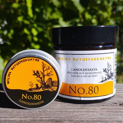 Lanolinsalva, salva av lanolin, No. 80