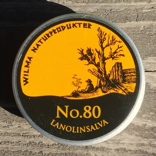Lanolinsalva, salva av lanolin, No. 80 - 3