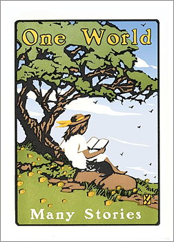 One world, many stories : Kort med kuvert 
