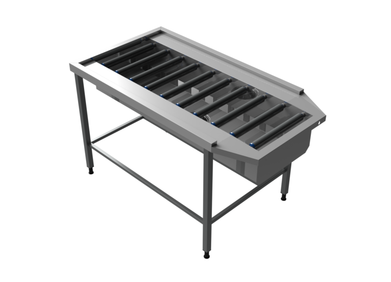 Molins In- och utmatningsbana till gd-combi 850mm djup