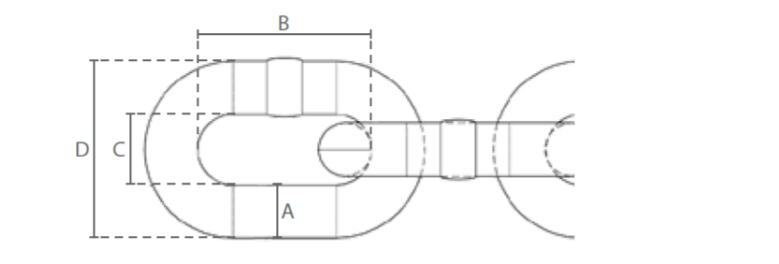Surrningskätting 6 mm Klass 8 / Brottlast: 4,5 ton - 2