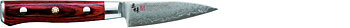 Paring knife Flame HFR Petty, 9 cm / red