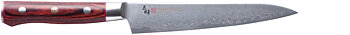 Kitchen knife HFR Flame Petty, 15 cm / red