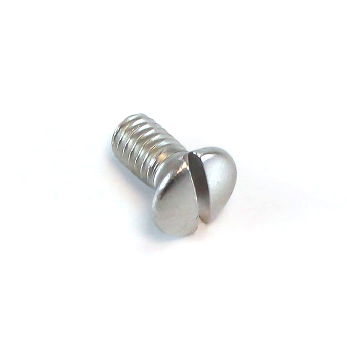 Skruv för lykthuv Hella, rak spårskruv, kullrig skalle M4x8 mm