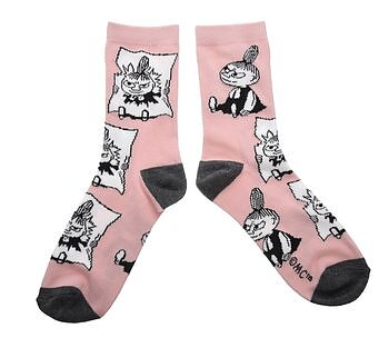 Mumin strumpor LILLA MY damstrumpor roliga rosa -  One size (EU 36-42) 