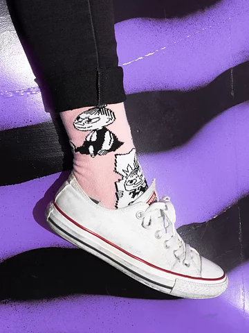 Mumin strumpor LILLA MY damstrumpor roliga rosa -  One size (EU 36-42) 