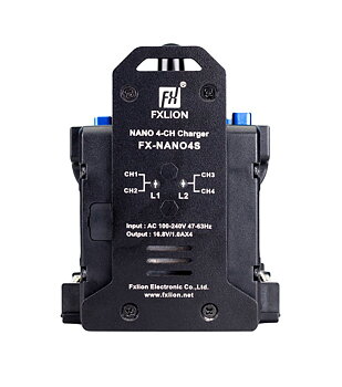 FXLION FX-NANO4S V-mount 4-Channel Charger