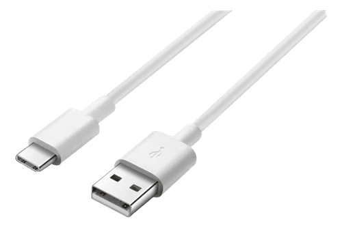 Original Huawei USB-A - USB-C kabel, USB 2.0, 1m, vit