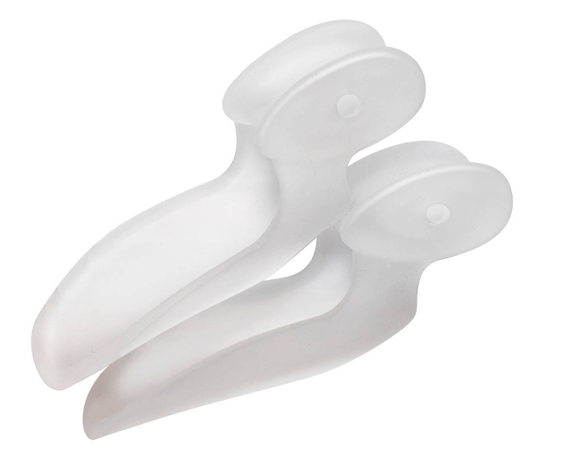 RUCK® AVLASTNING Smartgel plug+switch, stortåspridare med Hallux Vallgus-skydd (10 st) - 2