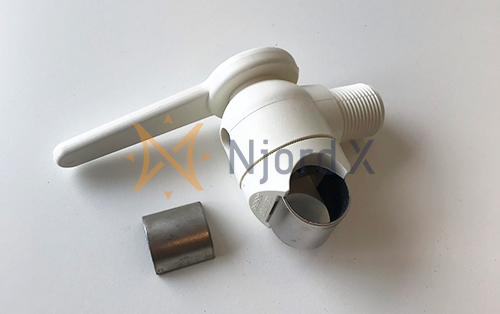 Rail mount with handle with stainless steel mounting ring