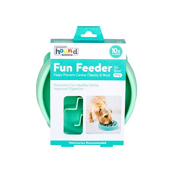 Outward Hound Fun Feeder Mintgrön, Tiny