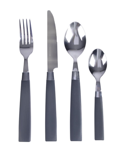 Bestickset 24 delar , Grå