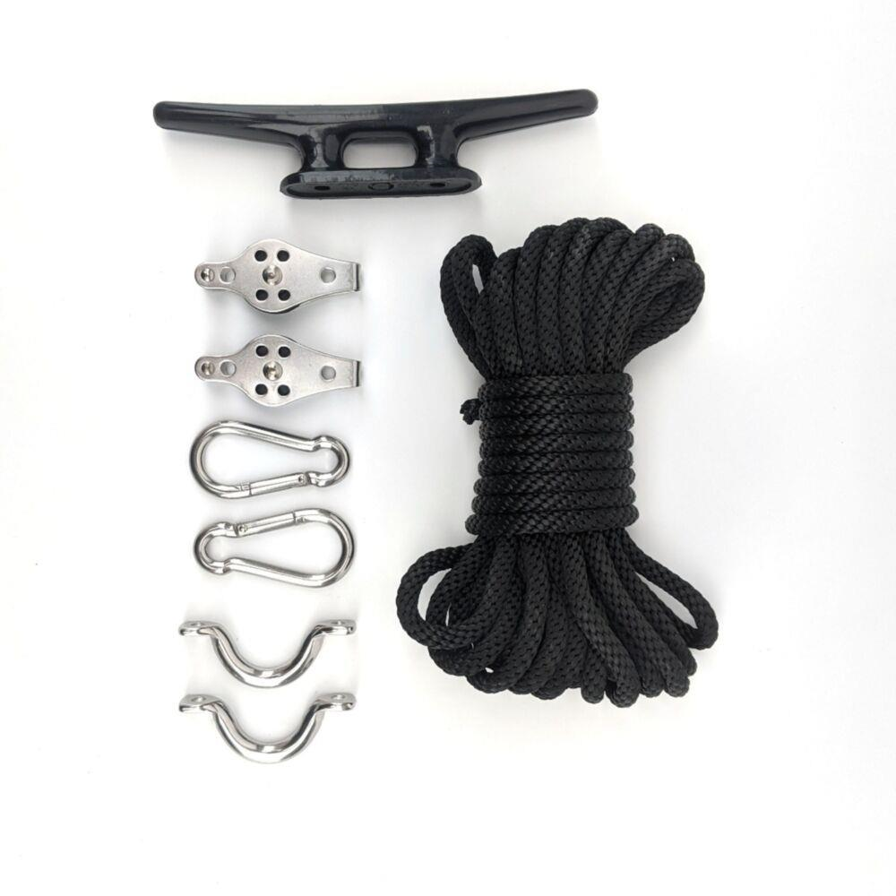 2 shop rope pulley