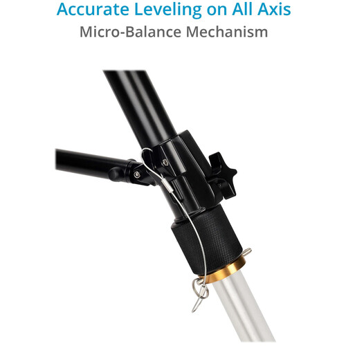 Proaim Gravity Heavy-duty Camera Tripod Stand - Mitchell | Flat - 2