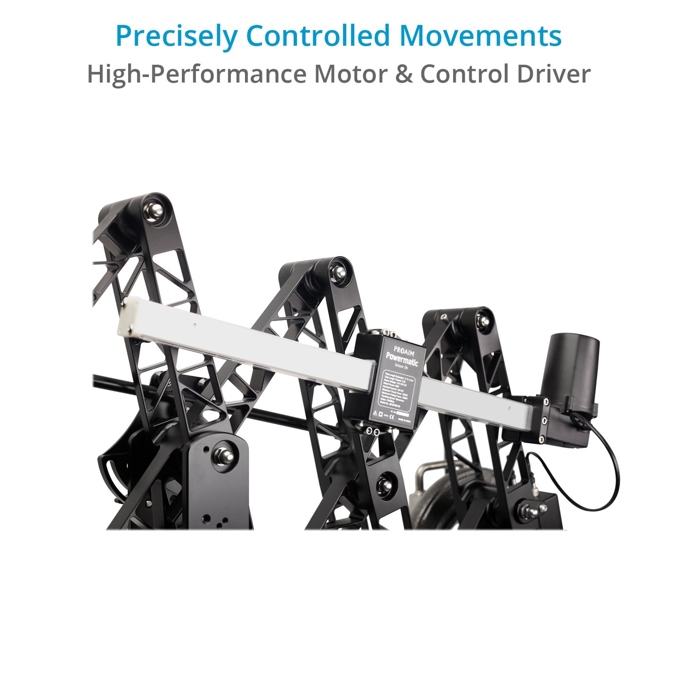 Proaim Powermatic Scissor 17ft 5m Telescopic Camera Jib Crane Package  - 8